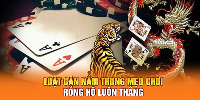 Luật cần nắm trong mẹo chơi rồng hổ luôn thắng